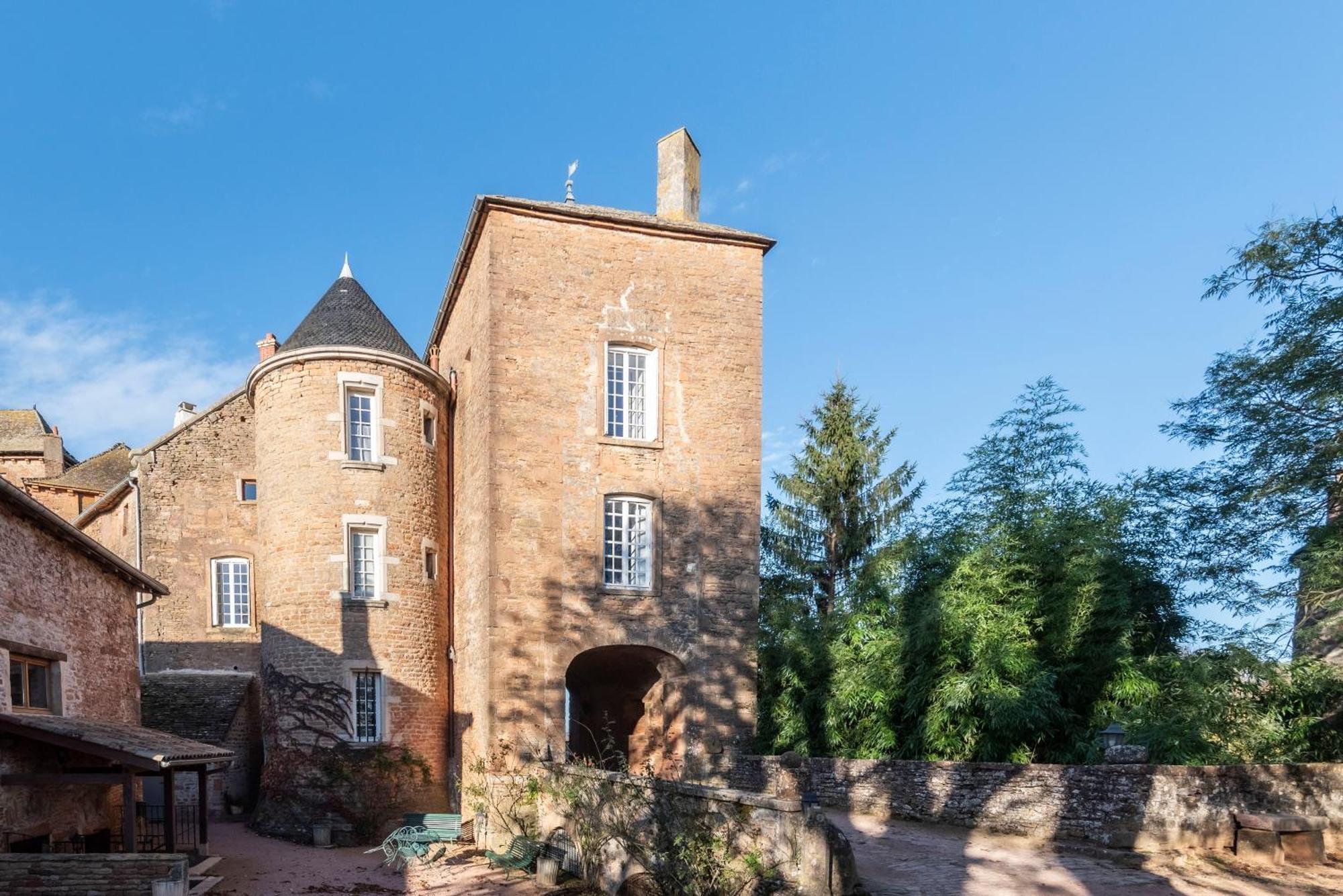 Chateau De Salornay Hurigny Exteriör bild