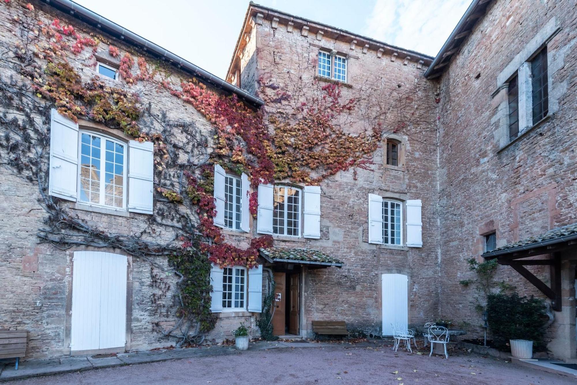 Chateau De Salornay Hurigny Exteriör bild